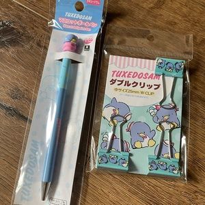 TUXEDOSAM-Imported (NWT) Pen & Paper Binders Set